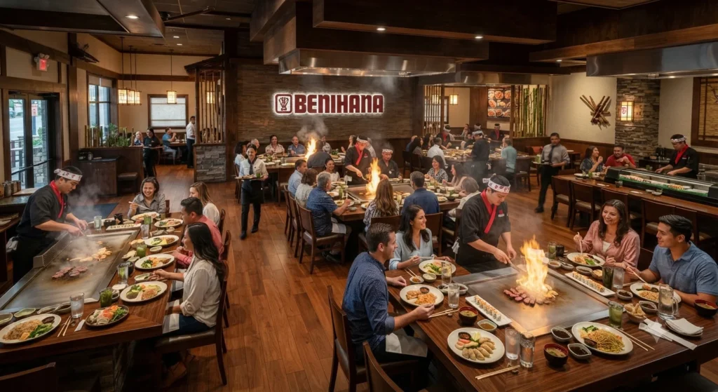 Benihana Lunch Menu Availability