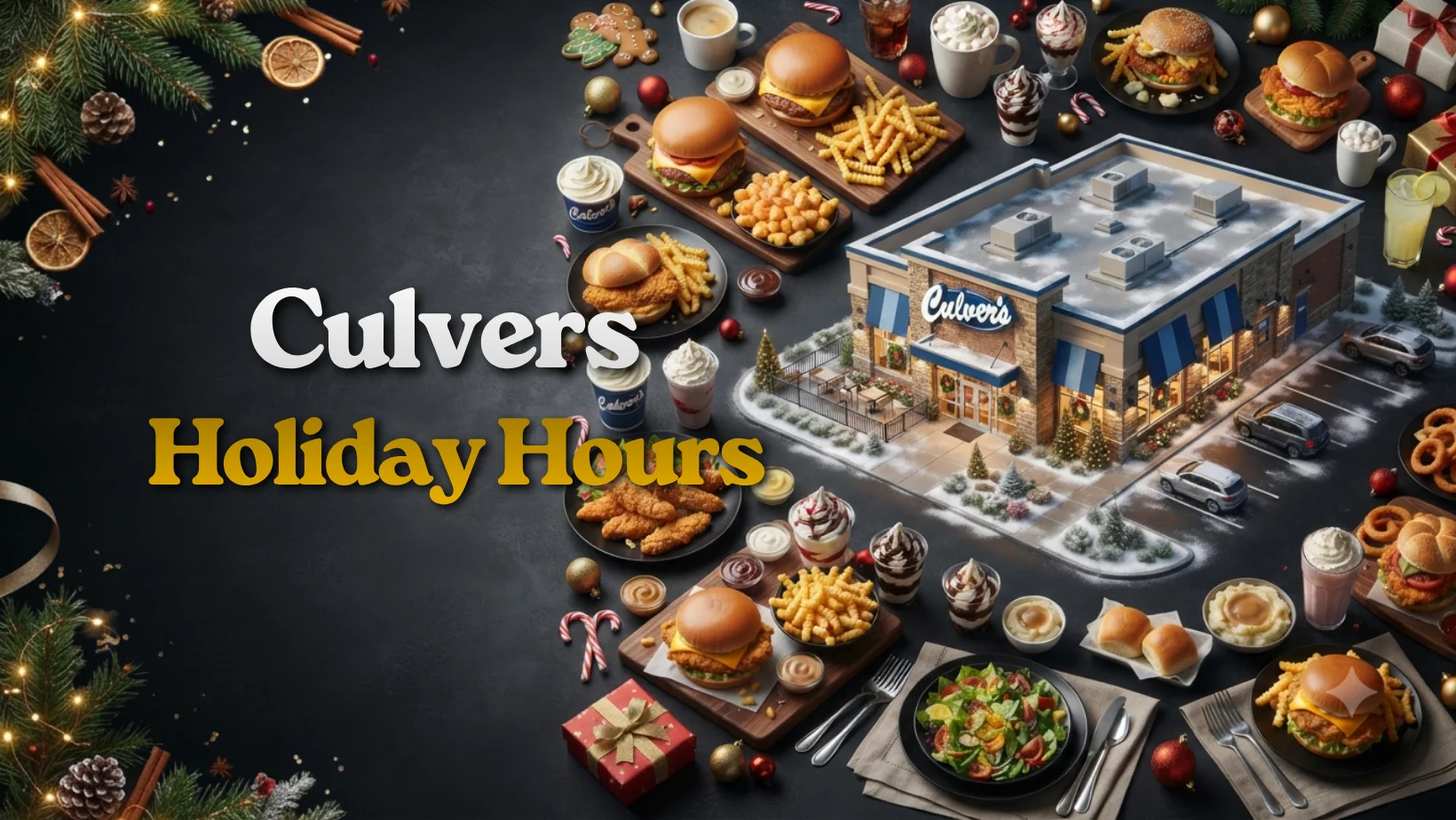 Culvers Holiday Hours 2026: Full Schedule & Everything