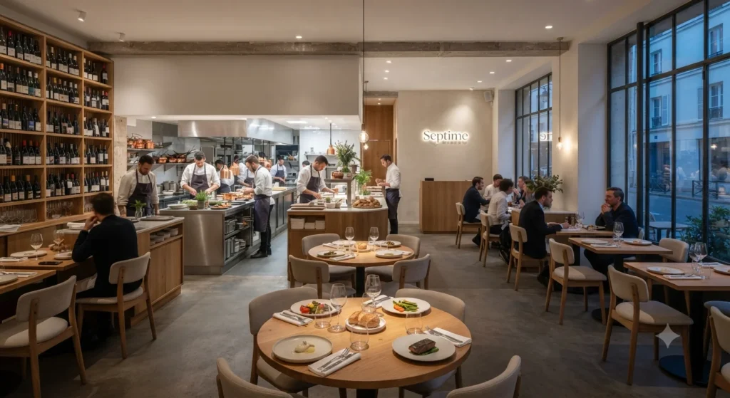 Septime Paris Lunch Menu Availability