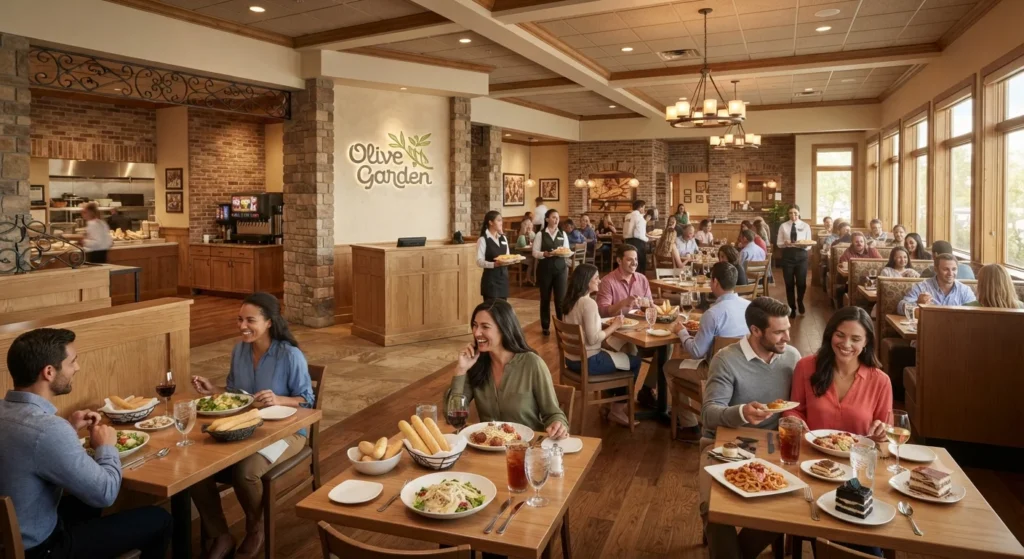 Typical Olive Garden Lunch Patterns